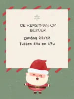 De Kerstman komt op bezoek!